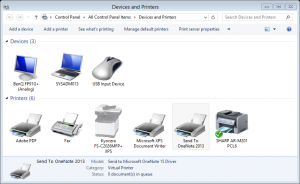 Devices and printers