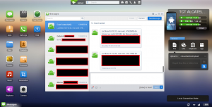 AirDroid - Messages