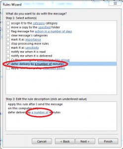 Outlook-defer-delivery