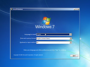 Windows -7-instalare