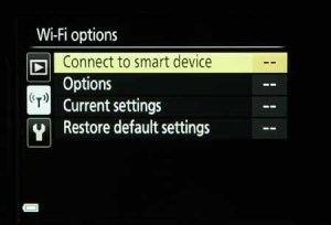 Nikon-Coolpix-menu-WiFi