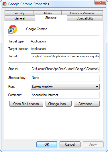 Cum se tine google chrome tot timpul in modul incognito – Askit