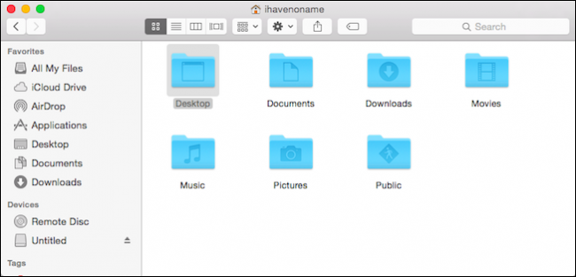 desktop icon osx