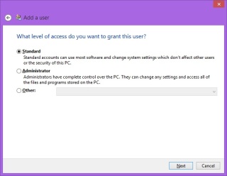 4 adaugare utilizator nou in windows 8.1