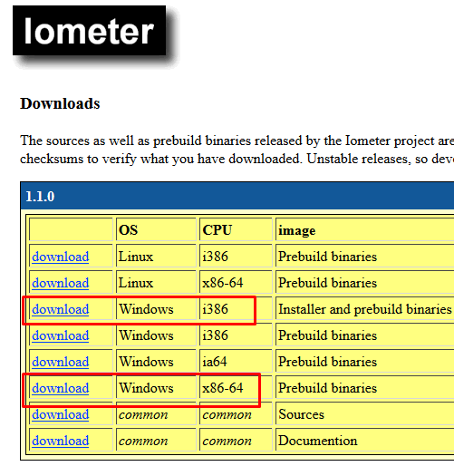 iometer-download