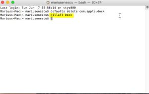 killall-dock