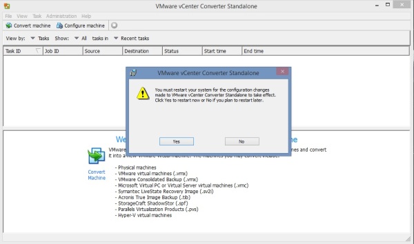 5 cum virtualizam un server fizic folosind vcenter converter