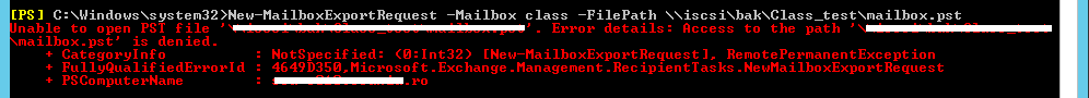 new-mailbox-export-request-access-is-denied