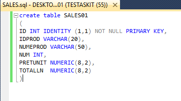1_Creare_Store_Procedure_pentru_un_raport_de_vanzari