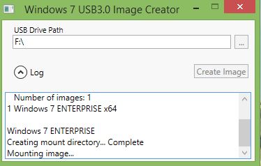 windows 7 usb 3.0 creator utility initializing dism