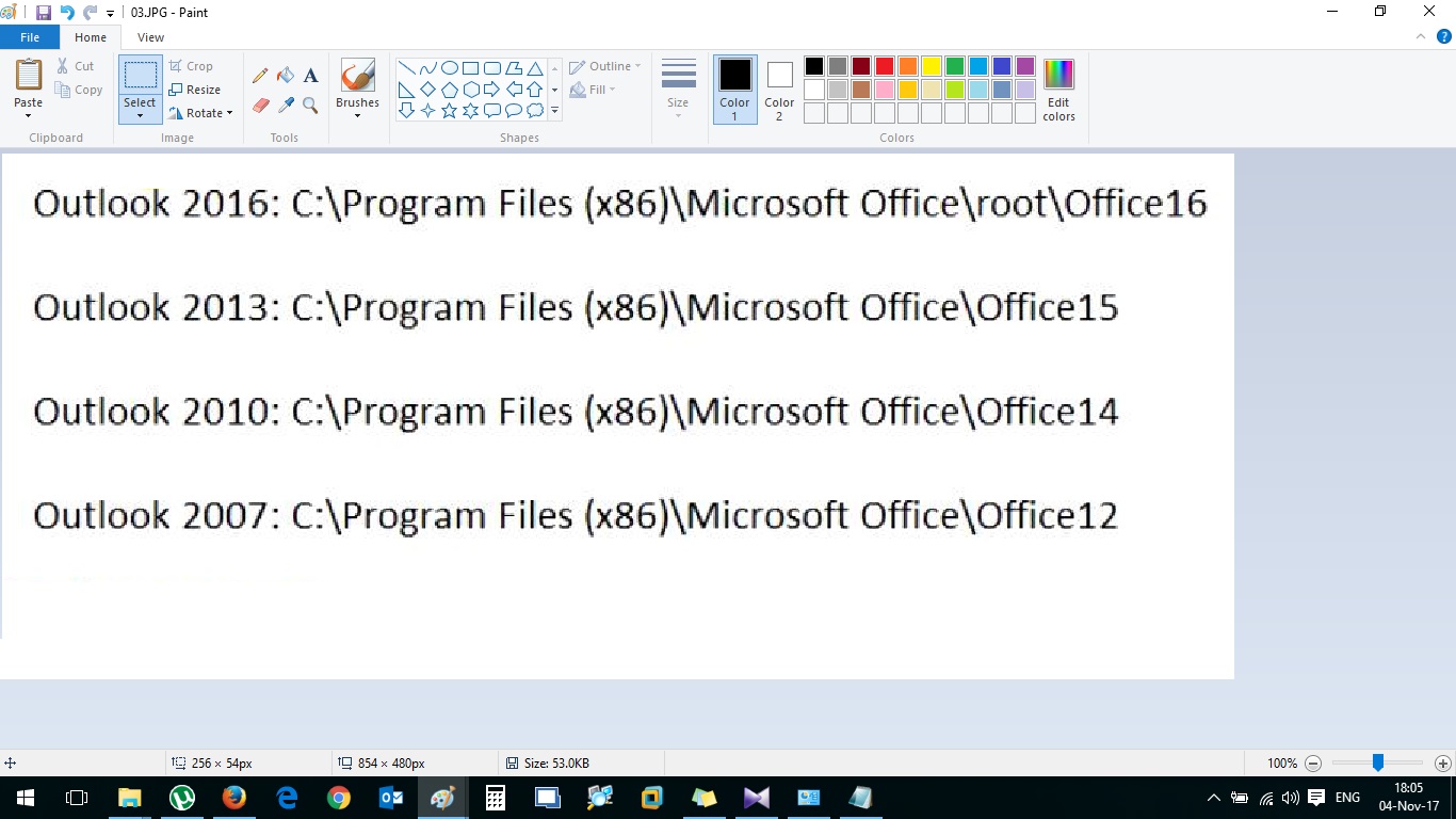 cannot start microsoft outlook set of folders office 365