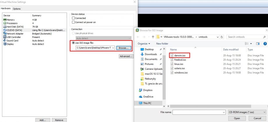 vmware tools darwin.iso 5.0.3