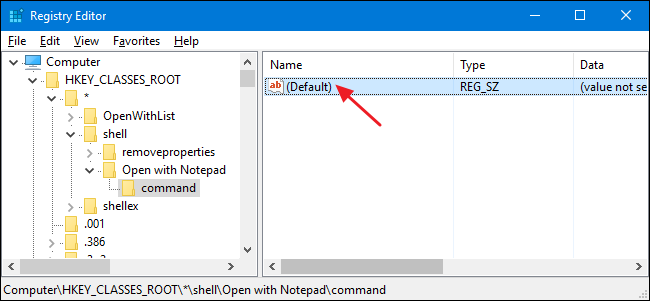 notepad linux configuration files language files