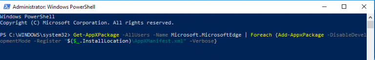 Rezolvare Eroare Microsoft Edge That s Off Somethins Stopped Working 