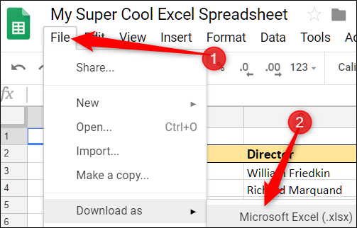 upload excel sheet to google sheets