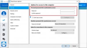 Setare parola permanenta TeamViewer - Askit | Solutii si ...