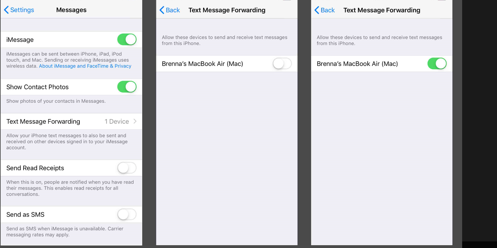 android text messages on mac