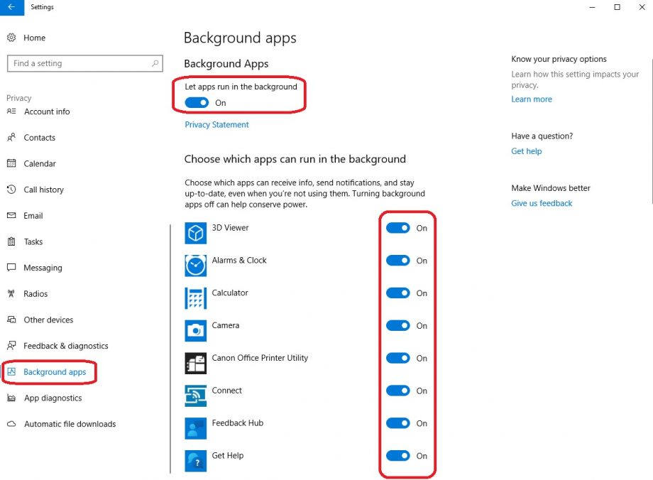 How To Turn Off Background Apps Notifications In Windows 10 Askit