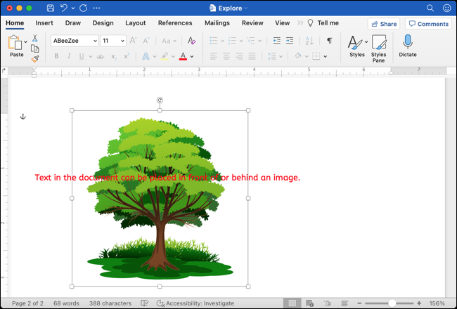 How To Position Images Behind Or In Front Of Text In Google Docs 