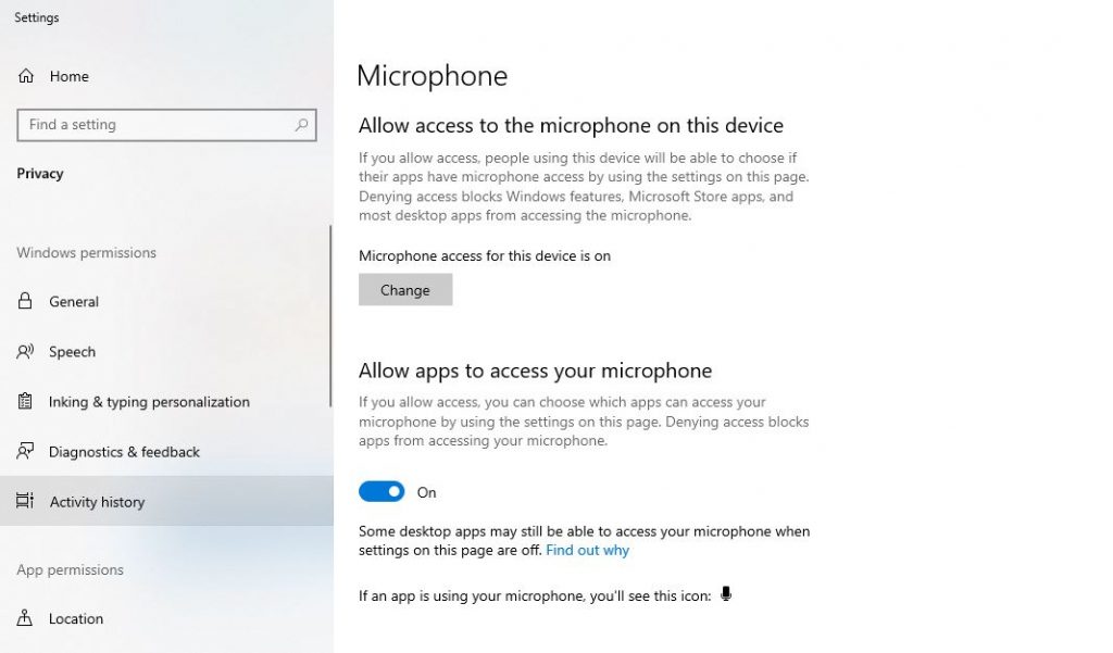 How To Enable Microphone Permissions On Windows 10 Askit Solutii Si