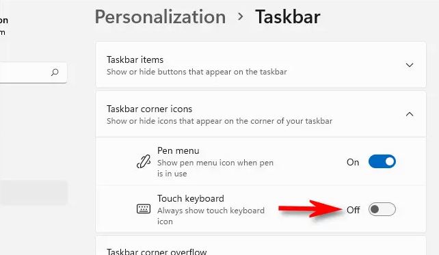 How to Turn Off the Windows 11 Touch Keyboard Taskbar Icon – Askit