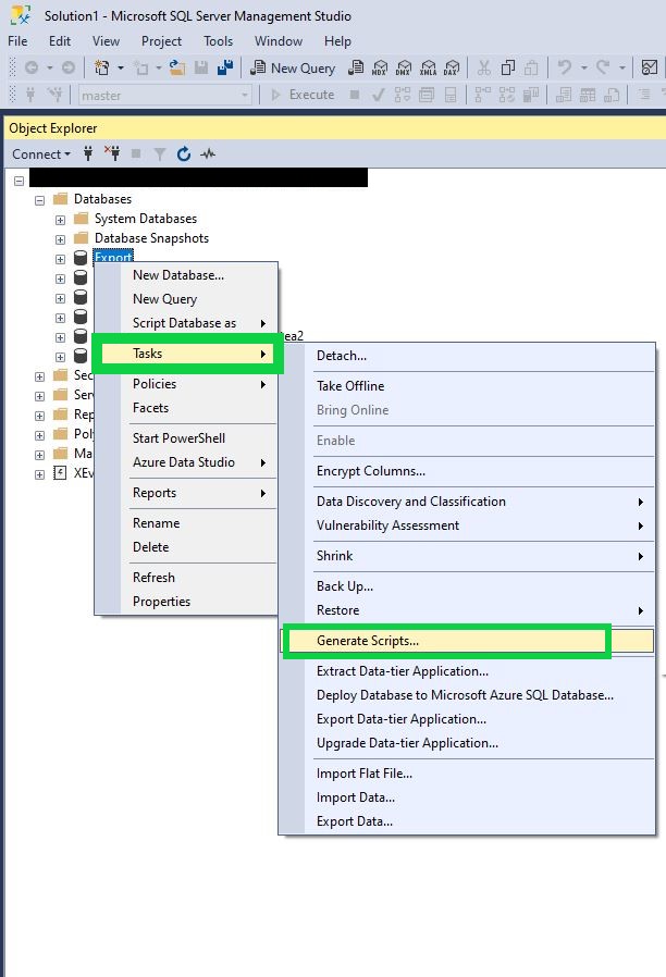 Mittens brand Thirty Exportarea unei baze de date sub forma de script in Microsoft SQL Server  Management Studio – Askit | Solutii si rezolvari pentru diverse situatii IT